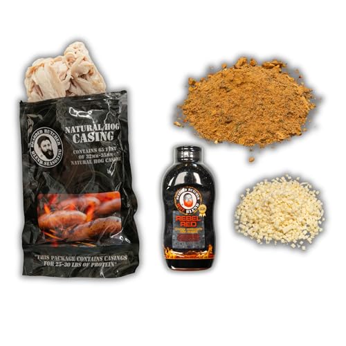 Bearded Butchers Macho Nacho Bratwurst DIY Kit – Spicy &