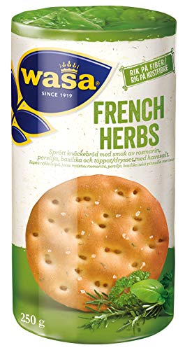 Wasa, Pan crujiente, Runda French Herbs 250gr