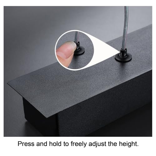 Lampe Pendante LED Linéaire Dimmable 2700K-6500K Suspension Longue - 5