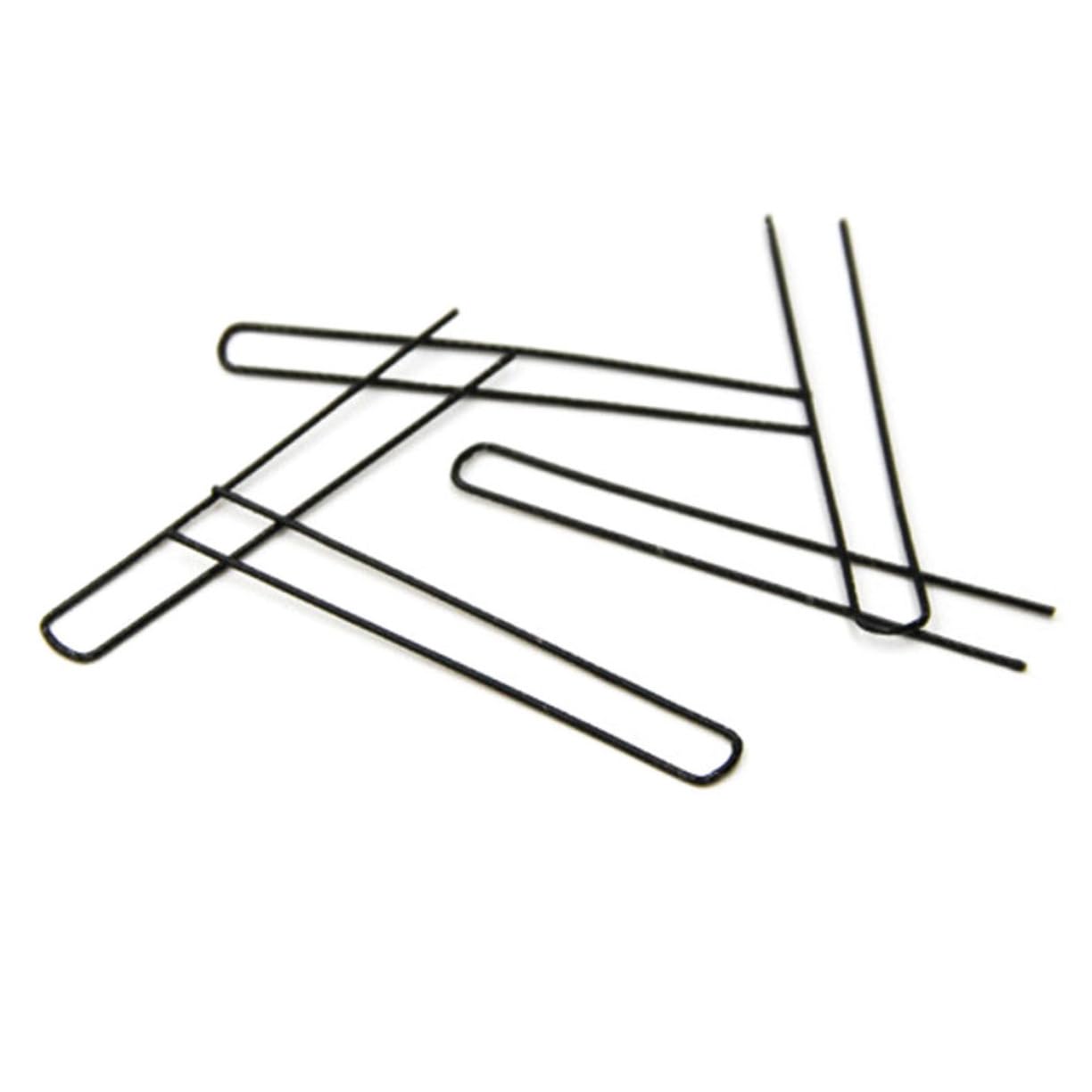 Healeved 300pezzi Clip Per u Shaped Inossidabile Per Acconciature Updo e Chignon Design Corrugato Facili Usare Per