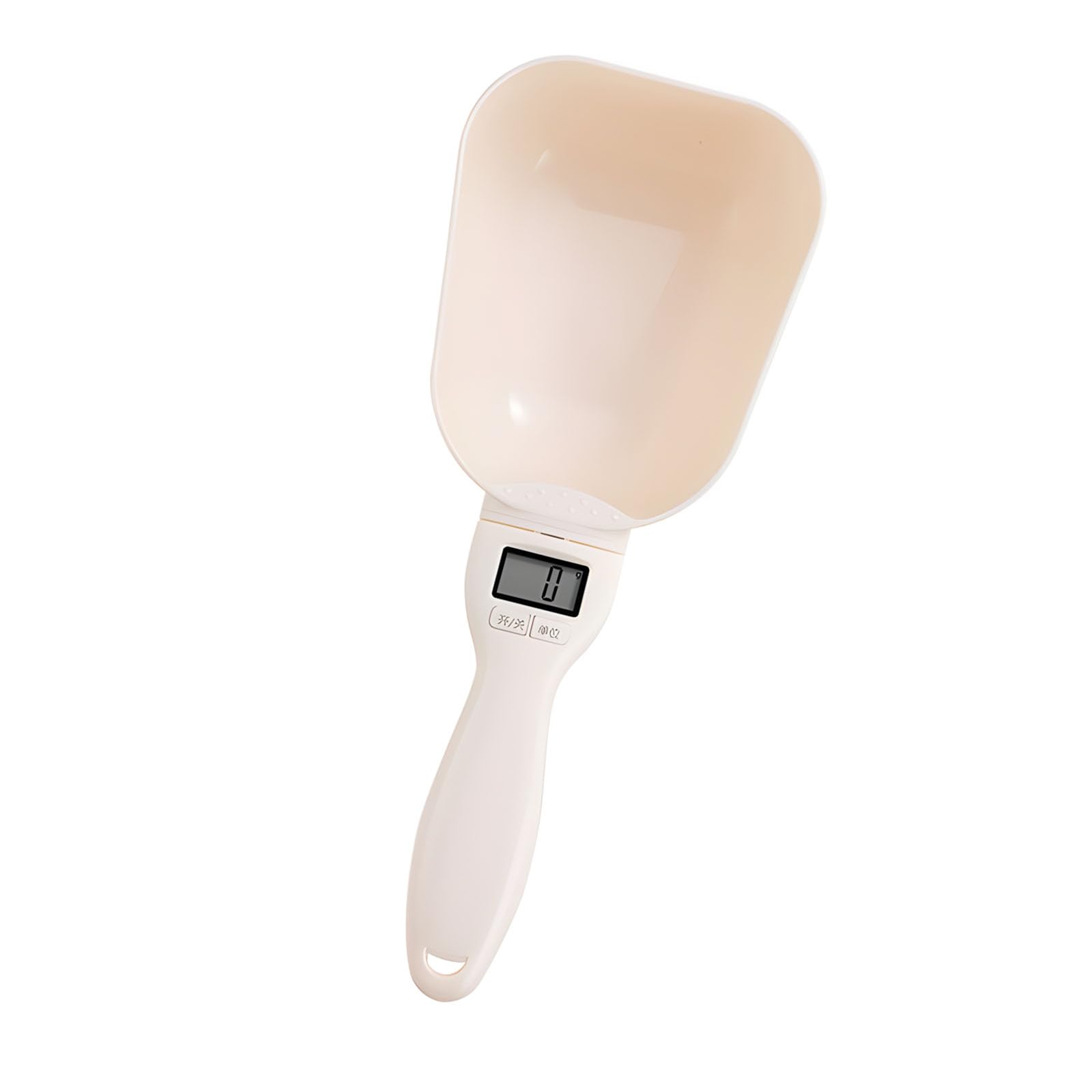 hogtnd Multifunctional Plastic Measuring Spoon Scales for Baking, Cooking and Weighing Dry Substances, Kitchen Scales with Multiple Units