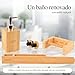 Biberty Accesorios baño Madera bambú Imagen de Biberty Accesorios baño Madera bambú