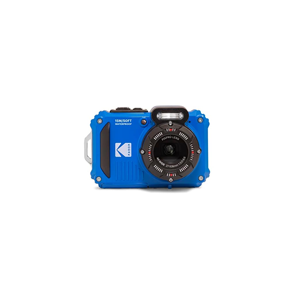 KODAK PIXPRO WPZ2 Rugged Waterproof Digital Camera 16MP 4X Optical Zoom
