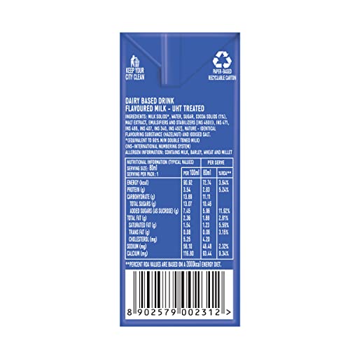 Image of Smoodh Hazelnut Chocolate(Pack Of 40),3800 Grams
