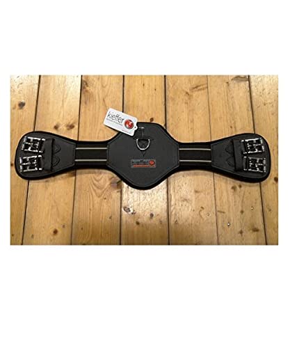 Kieffer Sattelgurt EquiConnect Verschiedene Längen mit Bauchauflage, Dressurgurt Länge:60 cm