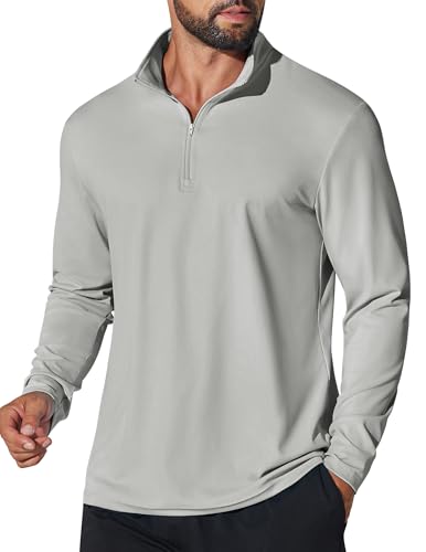 Shirts Upf 50 Quick Dry Golf Pullover Hiking Fishing Workout