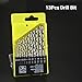 13Pcs Bearing Steel Twist Bit Set with Storage Case High Hardness for Wood Plastic Metal Stainless Household Industrial Use