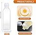 GIUSOBG Squeeze Bottle 3 Piezas Botella de Plastico para Salsas 300ML Botella Exprimible Aceite de Plastico Dispensador Transparente Biberones de Cocina con Tapa para Condimentos Imagen de GIUSOBG Squeeze Bottle 3 Piezas Botella de Plastico para Salsas 300ML Botella Exprimible Aceite de Plastico Dispensador Transparente Biberones de Cocina con Tapa para Condimentos