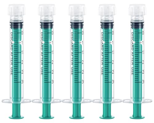 Image of 3ml Syringe Without Needle Luer Lock Syringes with Cap, Sterile, 20 Pack