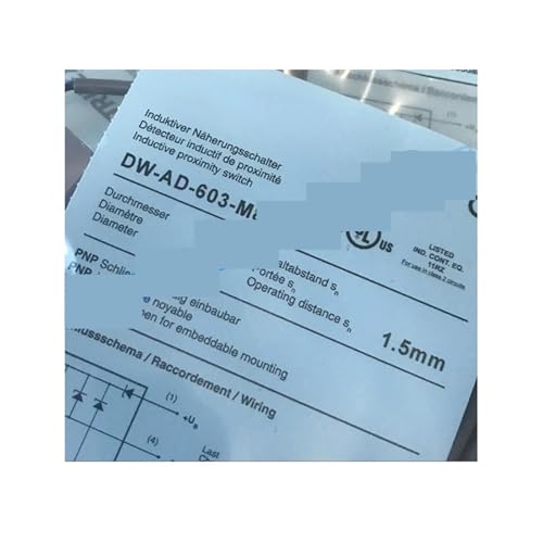Capteur inductif DW-AD-603-M8 PNP NO 3 fils pour détection industrielle précise
