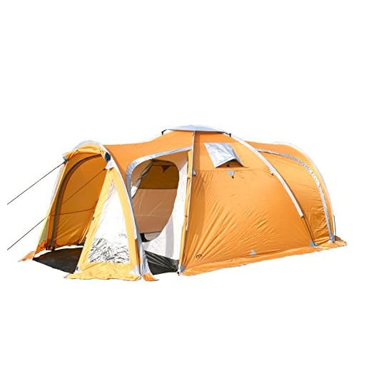 MONTIS HQ Vermont Hills, 4 plazas, Tienda de campaña de Gama Alta, 440 x 230 cm, 7 kg