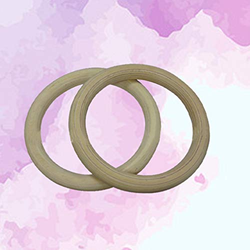 BESPORTBLE 1 par de Anéis de Ginástica Anéis Crossfit Peso Corporal Treino de Ginástica Em Casa Puxa