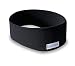 AcousticSheep SleepPhones Wireless | Bluetooth Headphones for Sleep, Travel & More Flat Speakers | Pitch Black - Breeze Fabric (Size M)