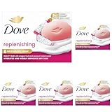 Dove jabón en pastilla Dragon Fruit para cara, cuerpo y manos, 90 g (Paquete de 5)