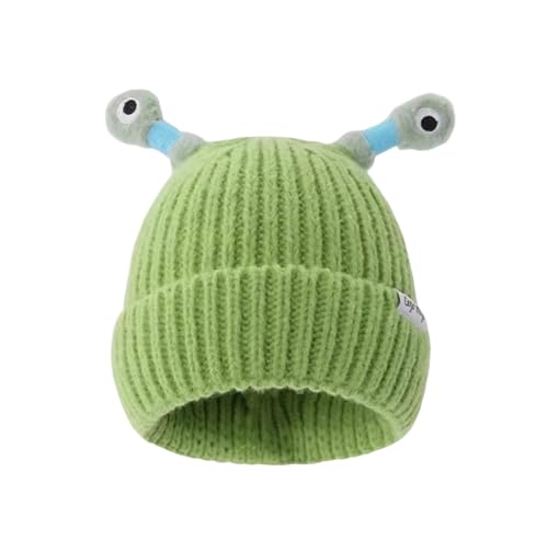 Monster Tentacles Hat, Glowing Little Monster Knit Hat, Cute Little Monster LED Knit Beanie, Warm Funny Winter Retractable