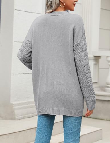 Image of Zeagoo Cardigan Sweaters for Women Long Sleeve Fall Clothes Button Down Top