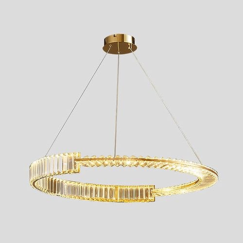 Lustre en cristal design pour salle à manger et ambiance chambre