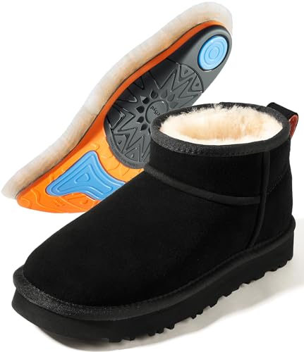 Mel&Syd 100% Australian Sheepskin Mini Boots with Arch Support Options