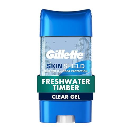 Gillette Antiperspirant Deodorant for Men, SkinShield, 72hr Sweat & Odor Protection, Fights 99%...