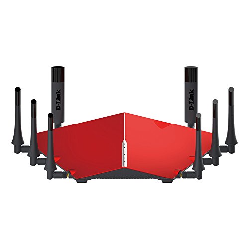 D-Link Ultra AC5300 Tri-Band Wi-Fi Router with 8 High Power Antennas, MU-MIMO and 4-Stream NitroQAM (DIR-895L/R) (Discontinued by Manufacturer) D-Link Ultra AC5300 Tri-Band Wi-Fi Router with 8 High Power Antennas, MU-MIMO and 4-Stream NitroQAM (DIR-895L/R) (Discontinued by Manufacturer)