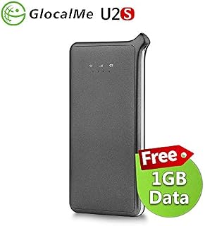 GlocalMe U2S 4G LTE High Speed Network Mobile Hotspot, Worldwide WiFi Portable Hotspot