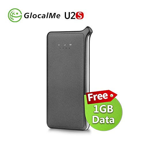 GlocalMe U2S 4G LTE High Speed Network Mobile Hotspot, Worldwide WiFi Portable Hotspot
