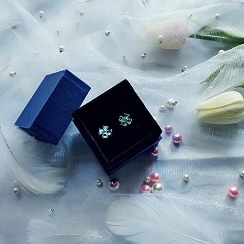 Erba del quattro-foglio Gioielli Cuore Orecchini