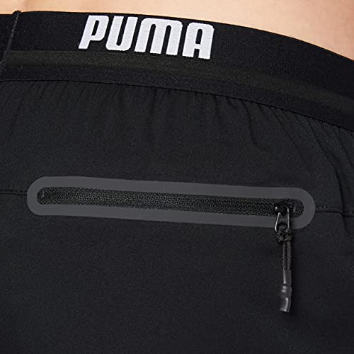 PUMA Short de Bain Men Logo Swim Trunk Noir M et S Maillot de Natation Homme