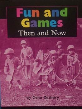 Paperback Below Fun and Games Then and Now: Independent Book Lk, Unit 3 (Houghton Mifflin Social Studies) Book