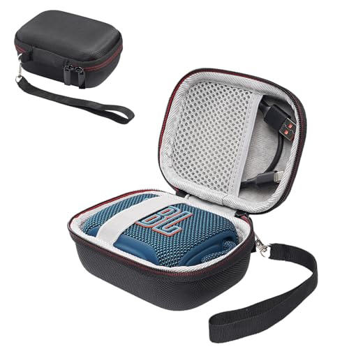 For JBL GO 5 ���[�P�[�X�yHUKWIMO�z�����f�� ��e�� �h�� ���߉\�ȃn���h�X�g���b�v �_�u���t�@�X�i�[�݌v �{�̂���уA�N�Z�T���[�������I�Ɏ��[�i�u���b�N�j