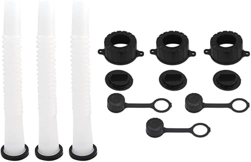 Miniatura 3 de Kit de piezas de tapa de boquilla de repuesto para latas de gas, boquilla de vertido flexible para Rubbermaid