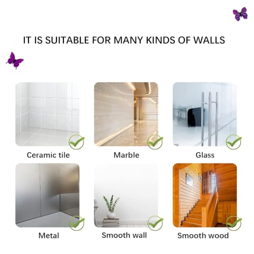 Image of SpecialYou Butterfly Wall Stickers for Home Decoration, Home Decor, Wall Decor Items for Living Room, Room Decoration Items, Stickers Sets - 12pcs (12, Purple)