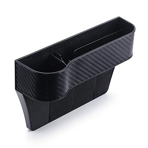 SUNMORN Car Seat Gap Organizer, Multifunctional with Small Cup Holder, Storage Box, NOT FIT Console Lower Than The Seat