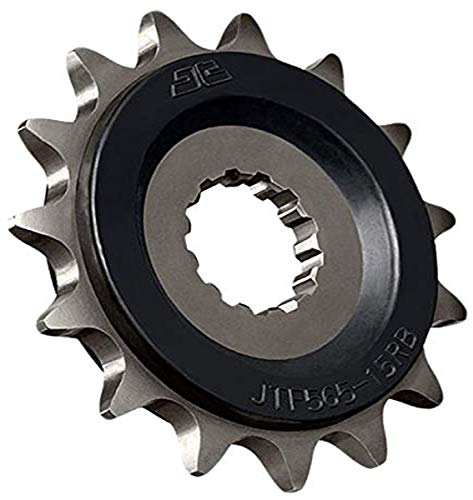 JT Sprockets JTF565.15RB 15 Tooth Rubber Cushioned Front Countershaft Sprocket #1