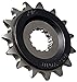 JT Sprockets JTF1381.16RB 16 Tooth Rubber Cushioned Front Countershaft Sprocket, Single