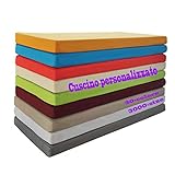 Bankkissen für Innen- und Außenbereich, waschbar, Bankkissen für Gartenmöbel, rutschfest, 2/3/4-Sitzer, Terrasse, Küche, Sofa, Bank, Kissen für Esszimmerbank, Schaukelstuhl, Fenstersitzkissen (5 cm)