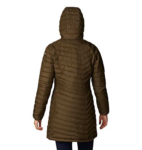 Image of Columbia Women Solid Powder Lite Mid Jacket Hoodie