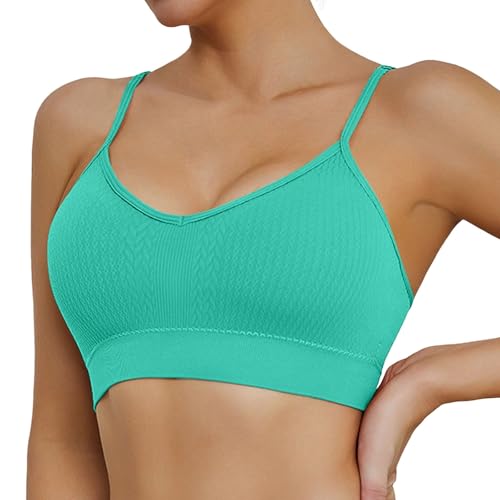 Brassière de sport violette M textile premium tricoté sans couture haute densité