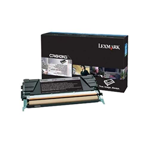 Lexmark C746H3KG cartouche toner noir pour impression laser de documents professionnels