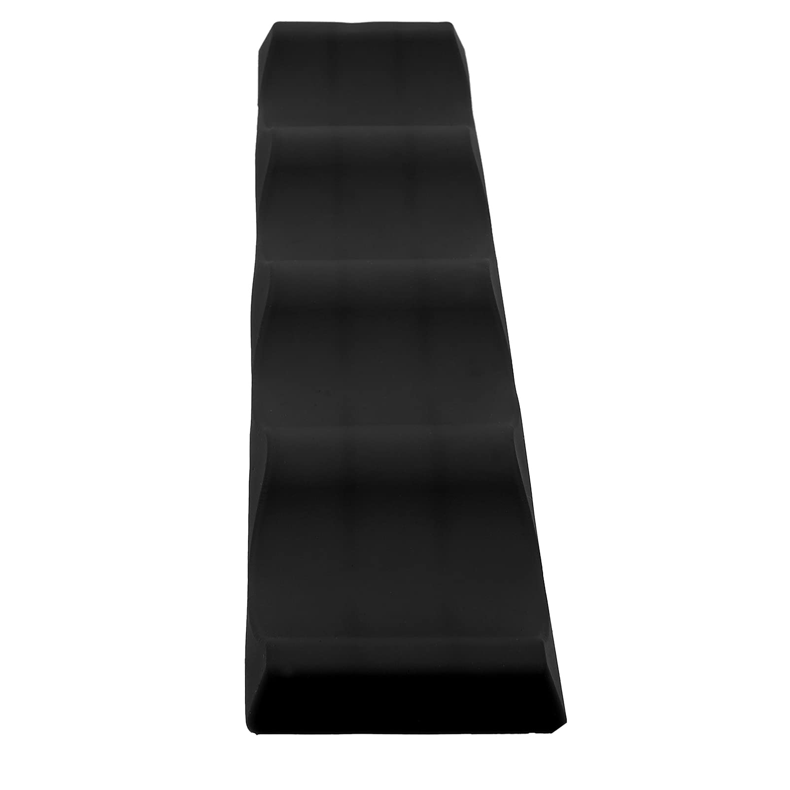 Cabilock Silicone Wine Bottle Stacker Folding Cola Red Wine Holder Stand Beer Can Display Mat Easy Stacker Storage Rack for Kitchen Cabinet Fridge (Black)