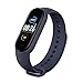 YOUANG Intelligente Sport Bracelet Fitness Podomètre avec Coeur de La Pression Artérielle Taux Sommeil Moniteur Étanche Bluetooth Intelligente Bracelet avec Podomètre Adapté pour Hommes