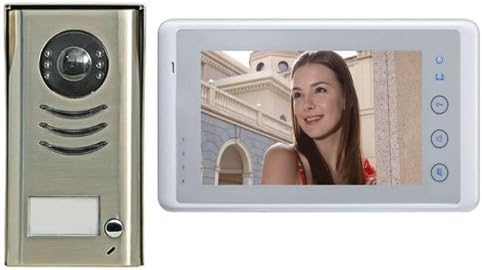Video Door Phone Intercom System 7" LCD Color Touch Screen Monitor & Night Vision CCD Camera