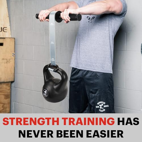 Image of VAIIO Forearm Strengthener and Wrist Roller with Quick Locking Mechanism - Durable PVC Anti-Slip Grip Handles - Perfect for Men and Women - Ideal for Hand, Wrist, and Forearm Strength Training
