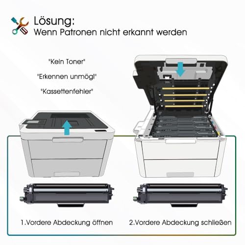 Cool Toner TN247 Toner Cartridge for Brother DCP-L3550CDW TN-243CMYK TN243CMYK TN243 TN 243 MFC-L3750CDW MFC-L3770CDW HL-L3210CW HL-L3270CDW HL-L3230CDW TN247C TN247Y TN247M Pack of 4 - Image 5