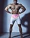 FIED IFBB 15inch Mensphysique Board-Shorts Posing Trunks Competition NPC Summer Royal Pink