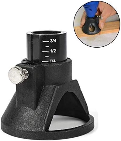 Miniatura 6 de Herramienta de enrutador HSS de metal Guía de corte Kit de accesorios Taladro Tallado Localizador rotativo