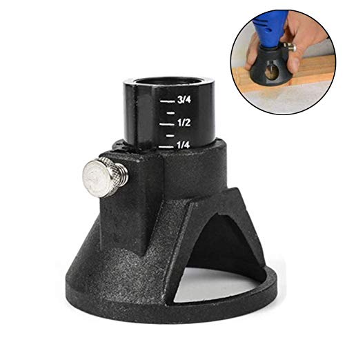 Miniatura 6 de Herramienta de enrutador HSS de metal Guía de corte Kit de accesorios Taladro Tallado Localizador rotativo