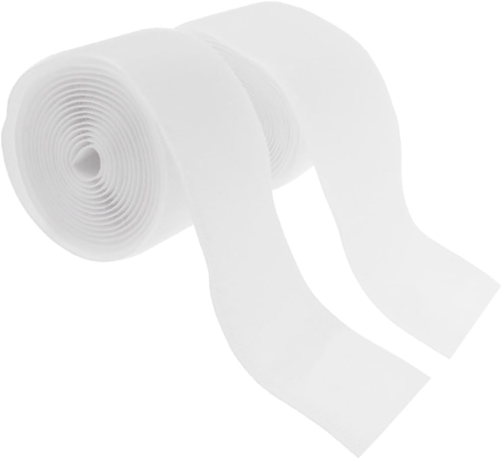 Sew on Hook and Loop Strips Fastening,ULIFESTAR Non-Adhesive Sticky Back,1PC Sewing Fastening Tape Nylon Fabric Fastener Interlocking Tape Sewing Fasteners for Sewing DIY Crafts