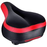 Sports Chair Mat Bike Seat Cushion - Comfortable Bicycle Saddle for Men and Women - Universal Replac