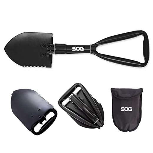 SOG Folding Survival Shovel